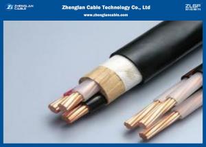 China 3 Core 25mm2 Fire Resistant Cables / Rated voltage: 0.6kv/1kv  / XLPE Insulation PVC Jacket Cable wholesale