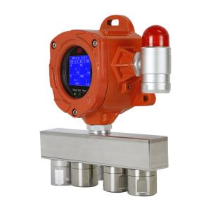 Wall Mount Multigas Detector SO2 O2 CO CH4 NH3 Gas Detector With Relay Output