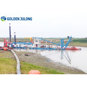 China 3500 M3/H Suction Dredger Ship JLCSD500 With Running Continuity on sale