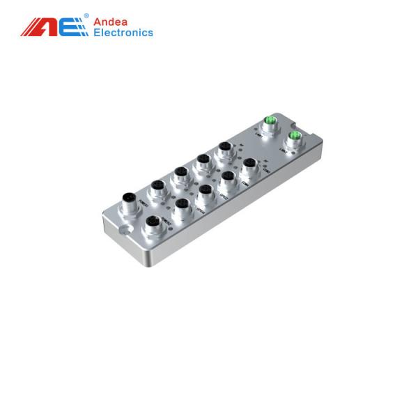Quality Modbus TCP RTU Ethernet Remote IO Module 8 Digital Input Output + 4 RS485 RFID for sale