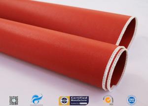 China Double Sided Fiberglass Fabric Coated With Silicone Flexible Duct Connector wholesale