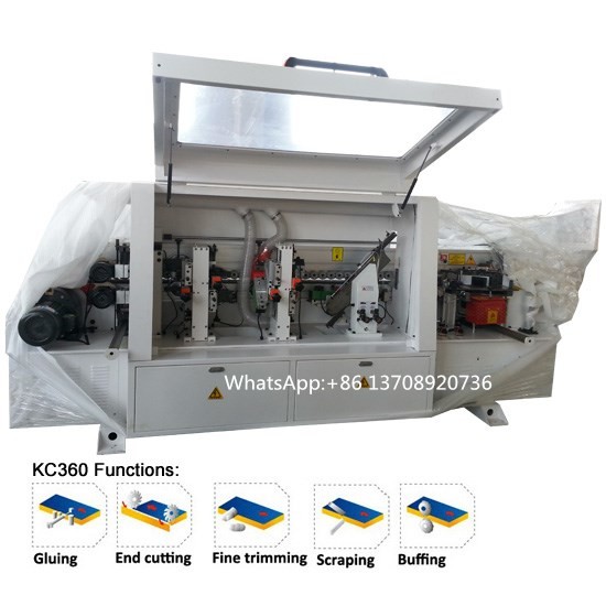 Plywood Corner Rounding Edge Banding Machine For Woodworking