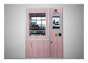 China Conveyor Belt Coin Bill Card Payment Wine Bottle Vending Machine For Hotel Shopping Mall wholesale
