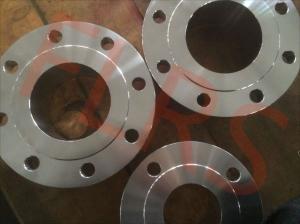China ASME B16.5 Forged Stainless Steel Slip On Flange Raised Face Smooth Finish on sale