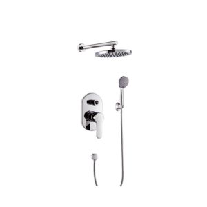 Buy cheap Wall Mount Trim Brass Bath Shower Faucet, Concealed Valves,Diverter 2/3 Way from wholesalers