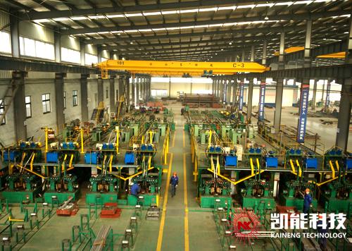 China Waste heat recovery boiler economizer manufacture Kaineng's workshop
