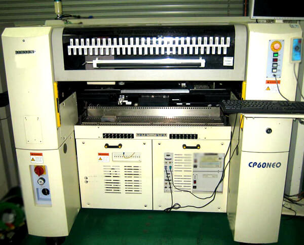 Speed 30000CPH Chip Placement Machine , Samsung CP60 Samsung Pick And Place Machine