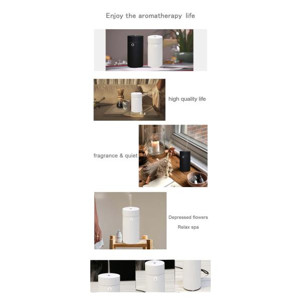 Rubber Appearance USB Powered Portable Plastic Aroma Diffuser