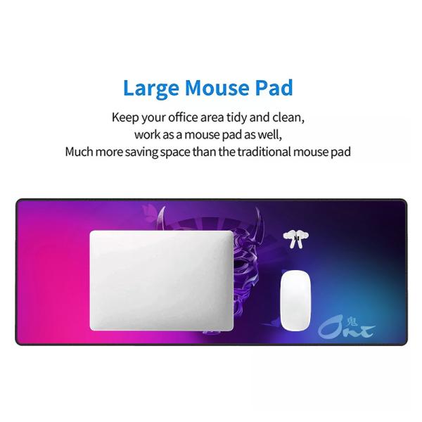 Custom Graphic Print Non Slip Neoprene Rubber Xxl Mouse Pad for Office Keyboard Gaming