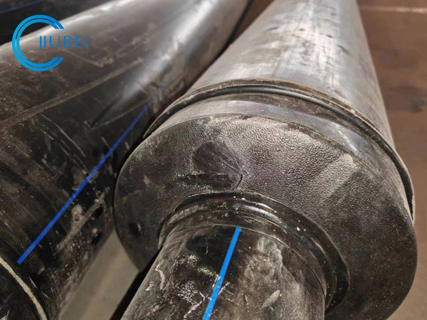 DN160 Self Float Dredging HDPE Pipe With High Density Foam Filled