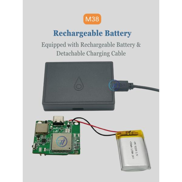 ODM M38 4G GPS Beidou GLONASS Tracking Device for Vehicle Asset Person Locating Tracking with SOS Microphone Speaker Supporting OTA upgrade & API