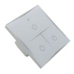 Tuya App Remote Control 3 Gang Wifi Light Switch With Time Scheduling Function