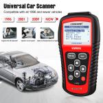 Portable Automotive Code Readers Scan Tools Displays Live O2 Sensor Test Data