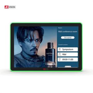 RJ45 Room Scheduling Touch Screen , IPS Screen Conference Room Availability