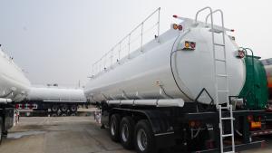 China Q235 carbon steel 3 axles mechanical spring suspension the most durable quality of fuel tanker trailer wholesale