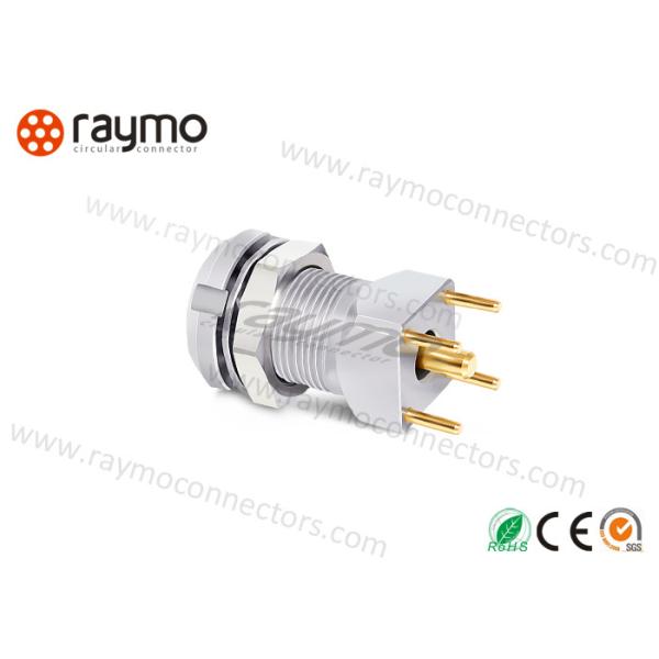 Smooth Appearance Coaxial Cable Connector Blind Mating Small Insertion Force