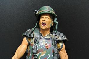 China Camouflage Soldier Action Figures , Army Action Figures With Screaming Face wholesale
