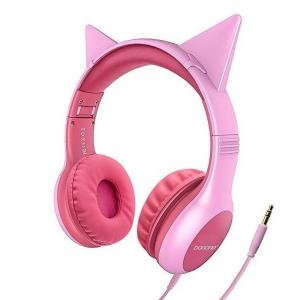 China  				Wired Foldable Cat Ear Headphones (hearing protection lever-shaped, LED light, 3.5mm audio jack, suitable for children) 	         wholesale