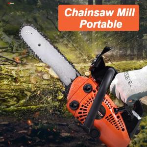 700W 2 Stroke Gas Powered Chain Saw 25cc For Trees Firewood Cutting