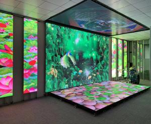 China 1R 1G 1B Floor Tile Screen Parameter Table P6.25 Indoor LED Display With Interactive Sensor wholesale