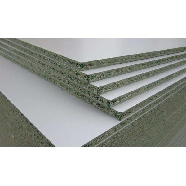 Plant Fiber Water Resistant Particle Board , Sound Insulation Particle Board Wall Panel
