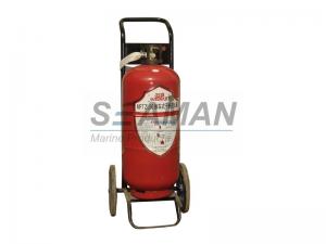 China Wheel Marine Fire Extinguisher Trolly Dry Powder / CO2 Fire Extinguisher wholesale
