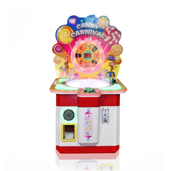 Playfun Cheap Looly Pop Coin Operated Claw Lollipops Candy Gift Machine Arcade Game for Indoor Game Center