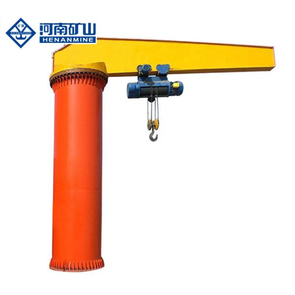 Quality 5T lifting height 6m Pillar Mounted Jib Crane with 360° rotation for sale