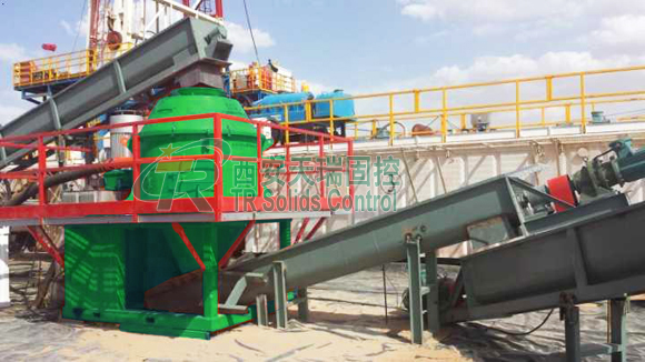 Oil and gas drilling vertical cutting dryer, mud vertical cutting dryer "Efficiently Manage Drilling Waste with TRCD Vertical Cutting Dryer: Advanced Design, High Recovery Ratio,