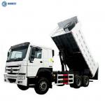 China Howo Middle Lifting 6x4 30 Ton Left Hand Drive 371hp Diesel Dump Truck wholesale