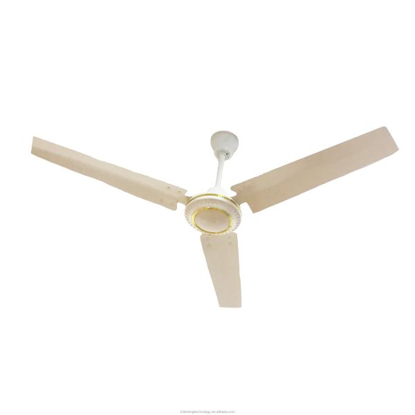 Automatic 12V Rechargeable 56 Inch Ceiling Fan DC with Brushless Motor