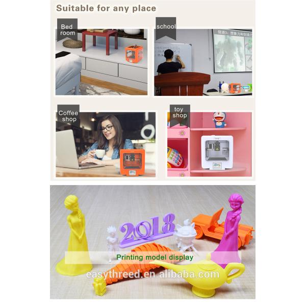 Easythreed fast speed portable entry level 3d printer with wifi function mickey