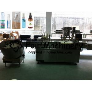 China 380V 2KW Capping Filling Machine Beverage Stand Up Pouch Sealing 4500B/H wholesale