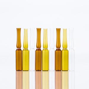 China 3ml 5ml Amber Clear Borosilicate Glass Injection Bottles wholesale