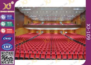 China Church Building Hall / Auditorium Chairs With Tablet For Drink East African Types on sale