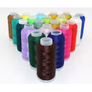 China 125g 75D/2 Polyester Embroidery Thread For High-speed Multi-head computer embroidery machine wholesale