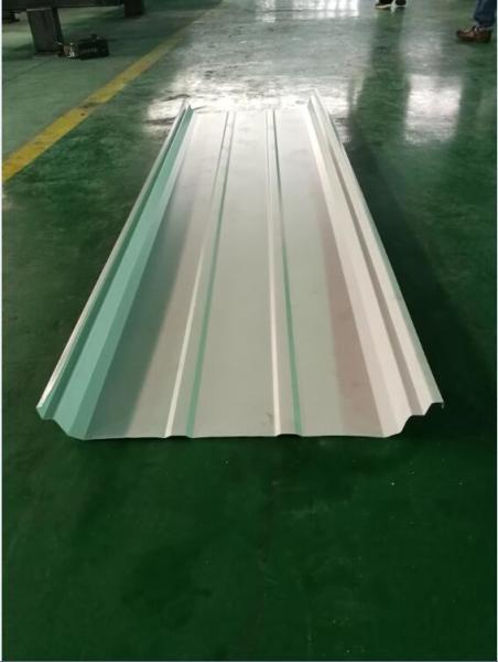 Quality 0.6 - 0.8mm Standing Seam Roof Panel Roll Forming Machine fix in 40GP Container for sale