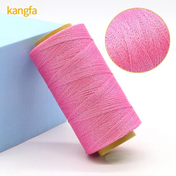 500m Polyester Magic Wax Thread 10 Vibrant Colors for Hand Knitting Boho Accessories