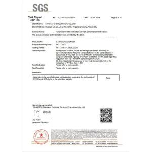 Xingtai Chengzhi Seals Co., Ltd. Certifications