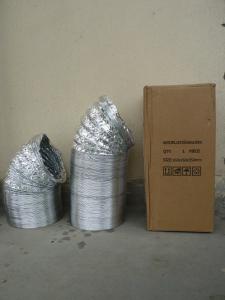 China 4&quot;-12&quot; Non-insulated aluminum air flexible duct wholesale