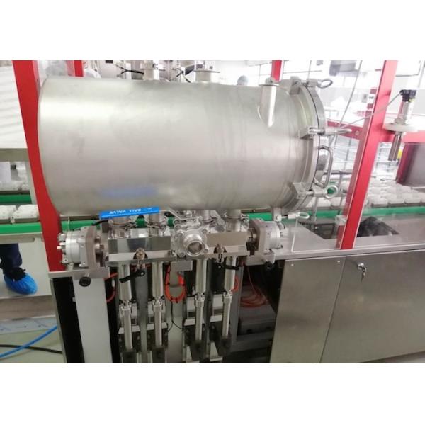 Plastic Glass Metal Lotion Filling And Capping Machine Intermittent Operating Mode
