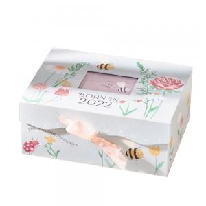 China Custom Size Baby Socks Keepsake Gift Box Modern Novel Design Baby Shower Gift Boxes wholesale