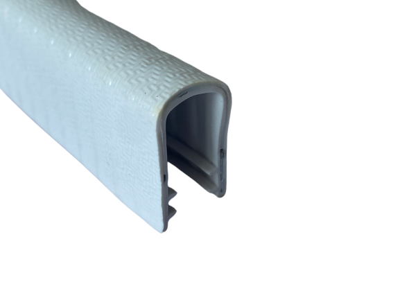 CR U-shaped Steel Insert PVC EPDM Rubber Sealing Strip for Automobile Door Decoration