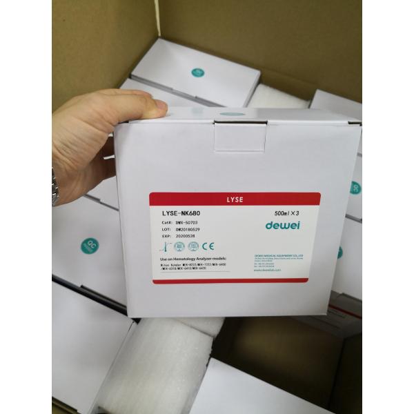 Diluent Lyse Rinse Cell Counter Reagents Nihon Kohden MEK 3 Part ISO CE Approval
