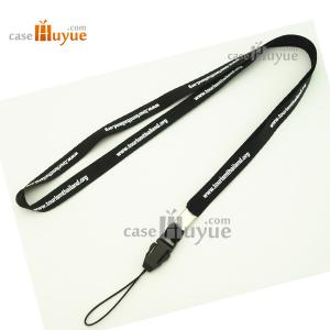 China 10mm Nylon Lanyard in one color silk printing neck lanyard from China Lanyard Manufacturer on sale