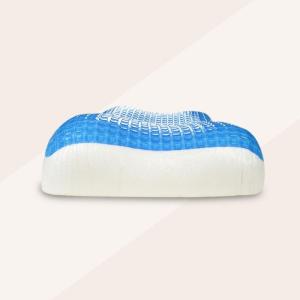 China Moisture Absorption Gel Memory Foam Pillow Breathable Property For Pressure Point Relief wholesale