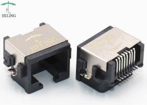 China SMT Offset / Overhangs PCB RJ45 Jack , Modular Network RJ45 PCB Connector wholesale