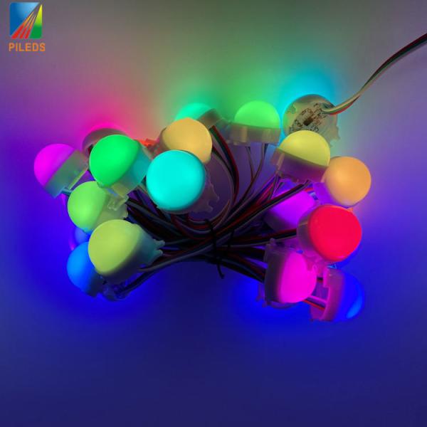 12V Pixel Outdoor String Ball Lights Digital RGB WS2801 WS2811