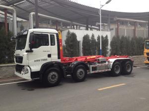 China 30T Hork Arm Garbage Truck Collection Trash Compactor Truck Euro2 336hp 10 Tires wholesale