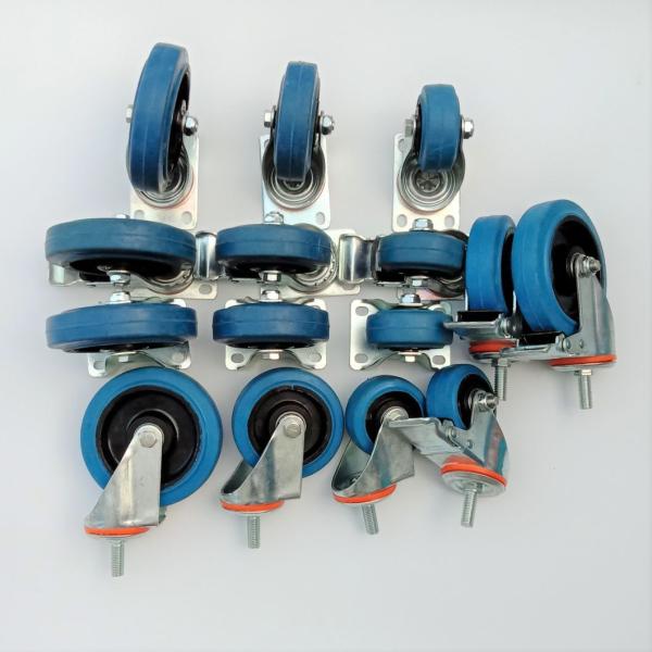 3 4 5inch Tool Cabinet Furniture Trolley Industrial PU Polyurethane Castor